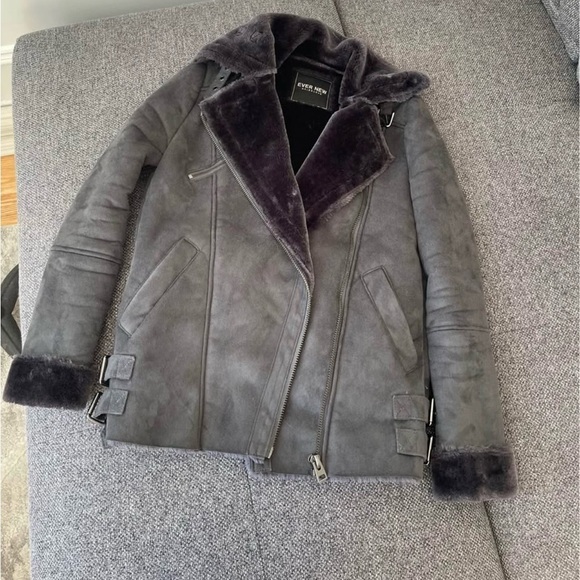 Ever new fur lining aviator jacket - Picture 4 of 10